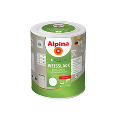 Емаль Alpina Aqua Weisslack 2.5л