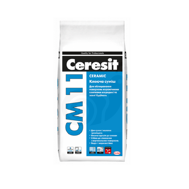 Клей Ceresit CM 11 Ceramic для плитки 5кг