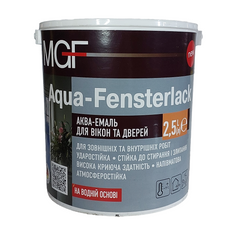 Акваемаль MGF Aqua-Fensterlack для вікон та дверей 2,5л
