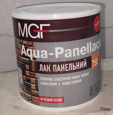 Лак панельний MGF Aqua-Panellak 0,75л