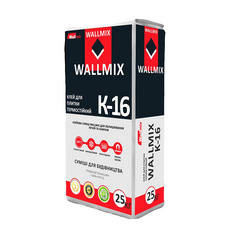 Клей Wallmix К-16 для камінів та печей 25кг