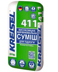 Самовирівнювальна суміш Kreisel 411 цементна (2-50 мм) 25кг