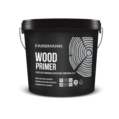 FARBMANN Wood Primer 3 в 1 база EC 0,9 л засіб для деревини