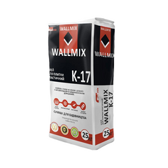 Клей Wallmix К-17 для плитки еластичний 25кг