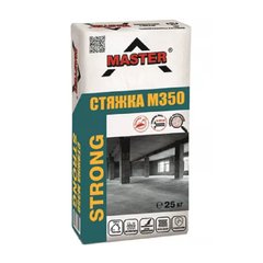 Стяжка Master Strong М350 цементна армована 25кг
