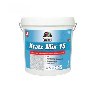 Штукатурка Düfa Kratz Mix 15 25 кг