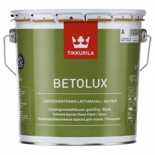 Фарба Tikkurila Betolux 2,7 л (база C)