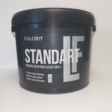 Шпаклівка акрилова Kolorit Standart LF 17 кг