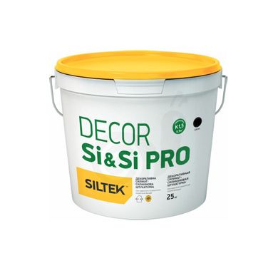 Штукатурка Siltek Decor Si&Si Pro база DC безбарвна 25 кг