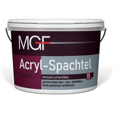Шпаклівка фінішна MGF Acryl-Spachtel 1,5 кг
