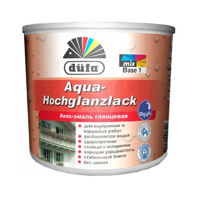 Емаль Düfa Aqua-Hochglanzlack 2,5л
