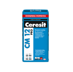 Клей Ceresit CM 12 Pro для підлогових плит 27кг