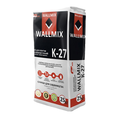 Клей Wallmix К-27 для плитки високоеластичний 25кг