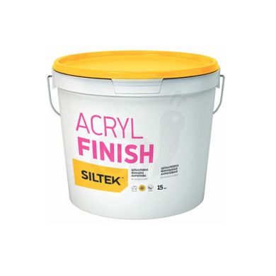 Шпаклівка фінішна Siltek Acryl Finish 15кг