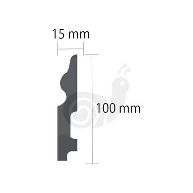 Плінтус поліуретановий Harmony M 207 Flexi